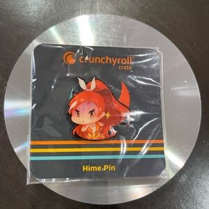 Crate Hime Pin - Red and Orange
